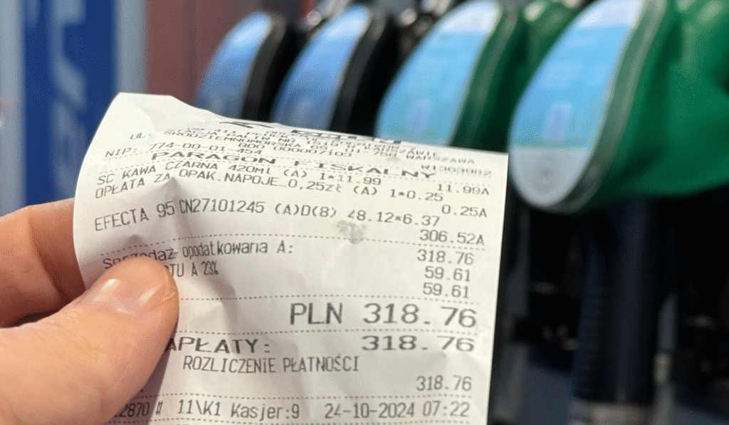 Drogie paliwa Polska