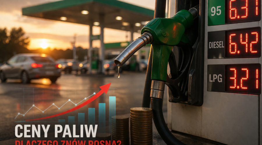 Dlaczego ceny paliw znowu rosną? Co czeka kierowców w 2026 roku?